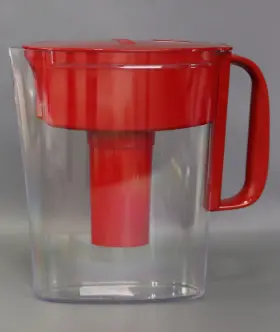 Metro BRITA Standard Water Filter Pitcher Turquoise Cup