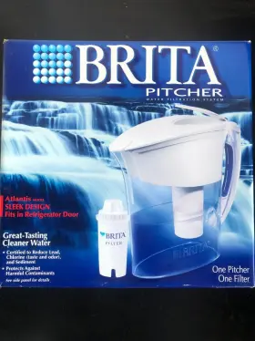 060258424126 BRITA Pitcher Water Filtration Cup Filter Box