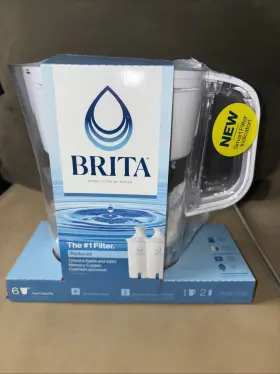 060258507874 BRITA Space Saver Cup Water Pitcher Standard Air