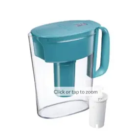 36172 BRITA Standard Metro Water Filter Pitcher Turquoise Cup
