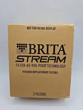 36241 BRITA Pack Stream Pitcher Water Filters Box