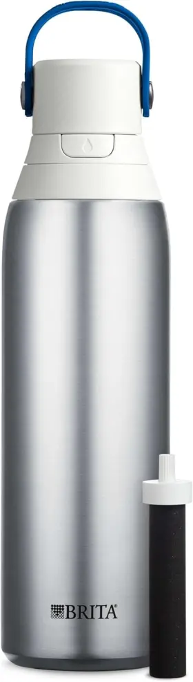 36393 BRITA Steel Filtering Water Ounces