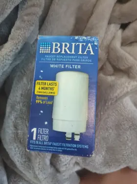 42617 BRITA Tap Water Faucet Filter Purifier Cleans Lead