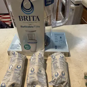 90196369 BRITA Water Tahoe Pitcher Dispenser Refillable Air