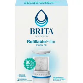 AS24058 BRITA Refillable Water Filtration Starter Kit Air