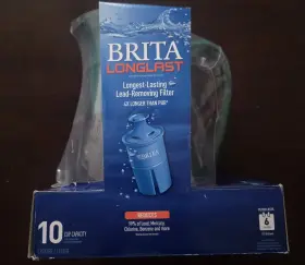 OB50 BRITA Longlast Monterey Cup Water Filter Pitcher Lead