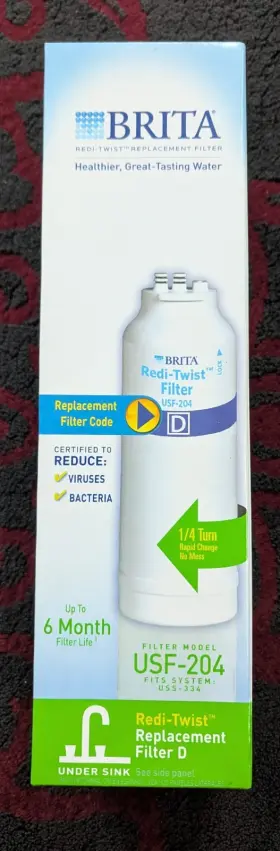 USF-204 BRITA Redi Twist Filter Box