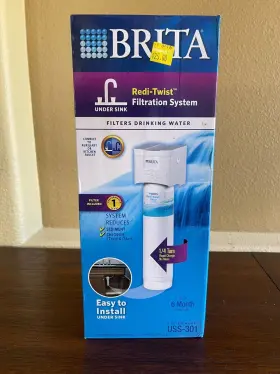 USS-301 BRITA Redi Twist Sink Drinking Water Filtration