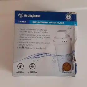 WWFB3 BRITA Pack Water Pitcher Westinghouse Air Filter