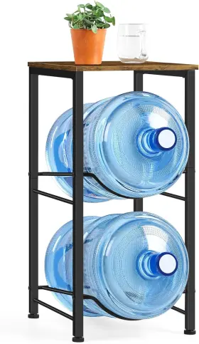 NX1211-BN1 BTY Water Jug Holder Gallon Bottle Top Shelve Tier