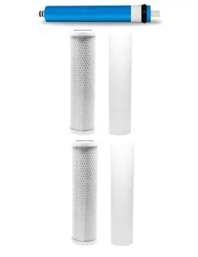 045399091673 CFS Pack Water Filter Set Sediment Carbon Block