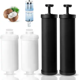 S003L-3-S WATER Gravity Filter Berkey Carbon Purification