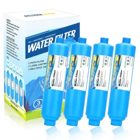 WF4P-CR CIRCLERIVER Rv Inline Water Filter Pack Nsf Reduces