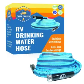 860009885301 CLEAN CAMPER Rv Water Drinking Hose Kink Design