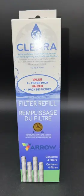 070652769549 CLEARA Filter Refill Box Arrow Water Filtration