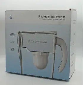810170870002 CLEARLY FILTERED Cups Water Pitcher