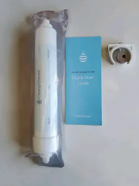 IRF-01 CLEARLY FILTERED Inline Fridge Water Filter Cartridge