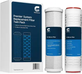 FLTR-2PCK-0.2 CLEARSOURCE Filter Twin Pack Micron Filtration