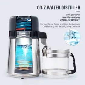 719868891650 COUNTERTOP Water Distiller Purifier Steel #2