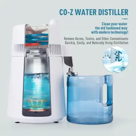719868907450 WATER Distiller Purifier Countertop Interior #2
