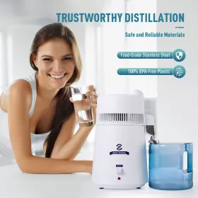 719868907771 WATER Distiller Purifier Countertop Interior #3