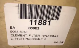 9053-5018 COMMERCIAL PARKER Hydraulic Element Filter Micron #3