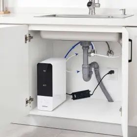 HCST12774 COSTWAY Gpd Tankless Sink Ro Filtration Smart Led