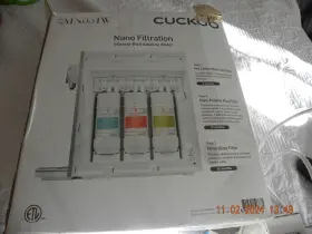 CP-MN031W CUCKOO Cookoo Nano Filtration Water Purifier Extras