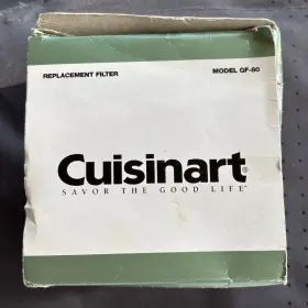 GF-20 CUISINART Filter Cleanwater Countertop Filtration