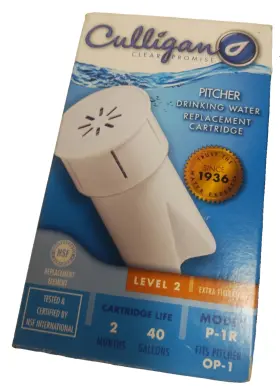 P-1R CULLIGAN Pitcher Filter Drinking Water Cartridge Level
