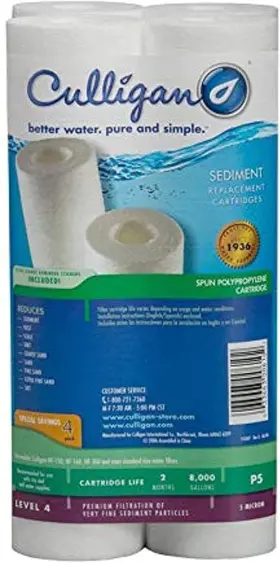 P5-4PK CULLIGAN House Water Filter Gallons