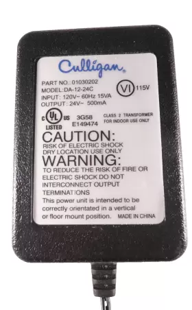 DA-12-24C CULLIGAN Water Softener Power Adapter Transformer