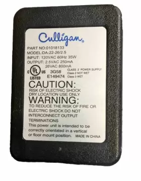 DA-22-26 CULLIGAN Water Softener Power Adapter Transformer