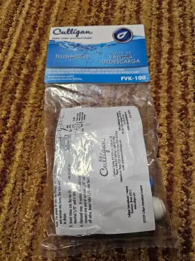 FVK-100 CULLIGAN Water Filter Flush Valve Kit