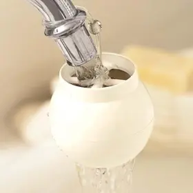 804087010040 CUZN Bath Ball Water Filter Bathtub Purifier