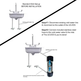 804087020247 CUZN Counter Water Filter Ultra High #3
