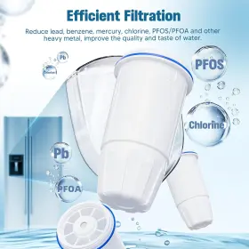 726084555747 DESENRUIS Water Filter Pitcher Dispenser #3