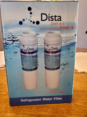 DWF-9-S DISTA Refrigerator Water Filter Pack Maytag Kenmore