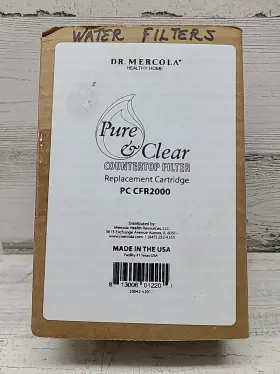 813006012201 DR. MERCOLA Water Filter Cartridges Cfr Box #3