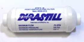200-313 DURASTILL Post Distillation Filter Cylinder Cartridge