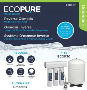090259903122 ECOPURE Ecorof Reverse Osmosis Sink Water Filter #3