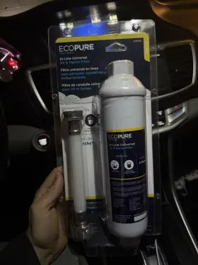 EPRV30 ECOPURE Line Rv Marine Filter Sediment Chlorine