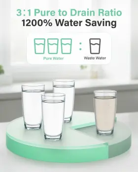 810141711778 ECOVIVA Uv Countertop Reverse Osmosis Water #2