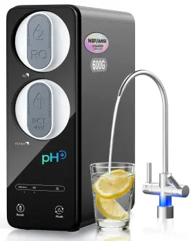 EC-RO600-B ECOVIVA Reverse Osmosis Ro Sink Water Filter
