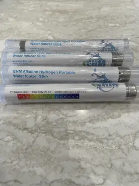 Ehm 641945300970 Alkaline Hydrogen Portable Water Ionizer Stick Set Of 4 Brand New Sealed Ehm 641945300970 Alkaline Hydrogen Portable Water Ionizer Stick Set Of 4 Brand New Sealed