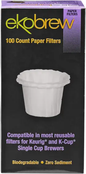 1791389 EKOBREW Paper Filter Keurig