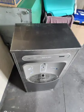094902133140 ELKAY Floor Bottle Filling Station Steel #3
