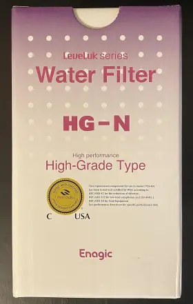 Hg-n ENAGIC Water Filter Pack