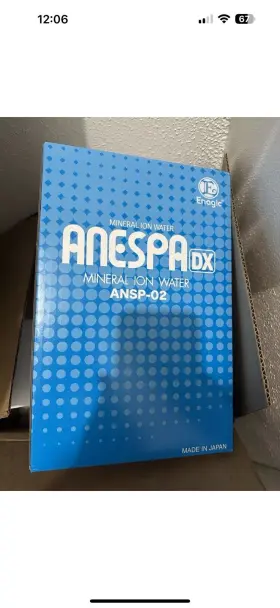 TZ250703PB ENAGIC Kangen Water Filter Anespa Dx Box Shower