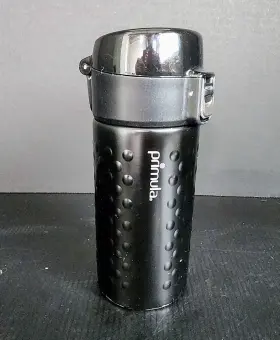 PHAI-12BK02 EPOCA Primula Hamilton Steel Water Bottle